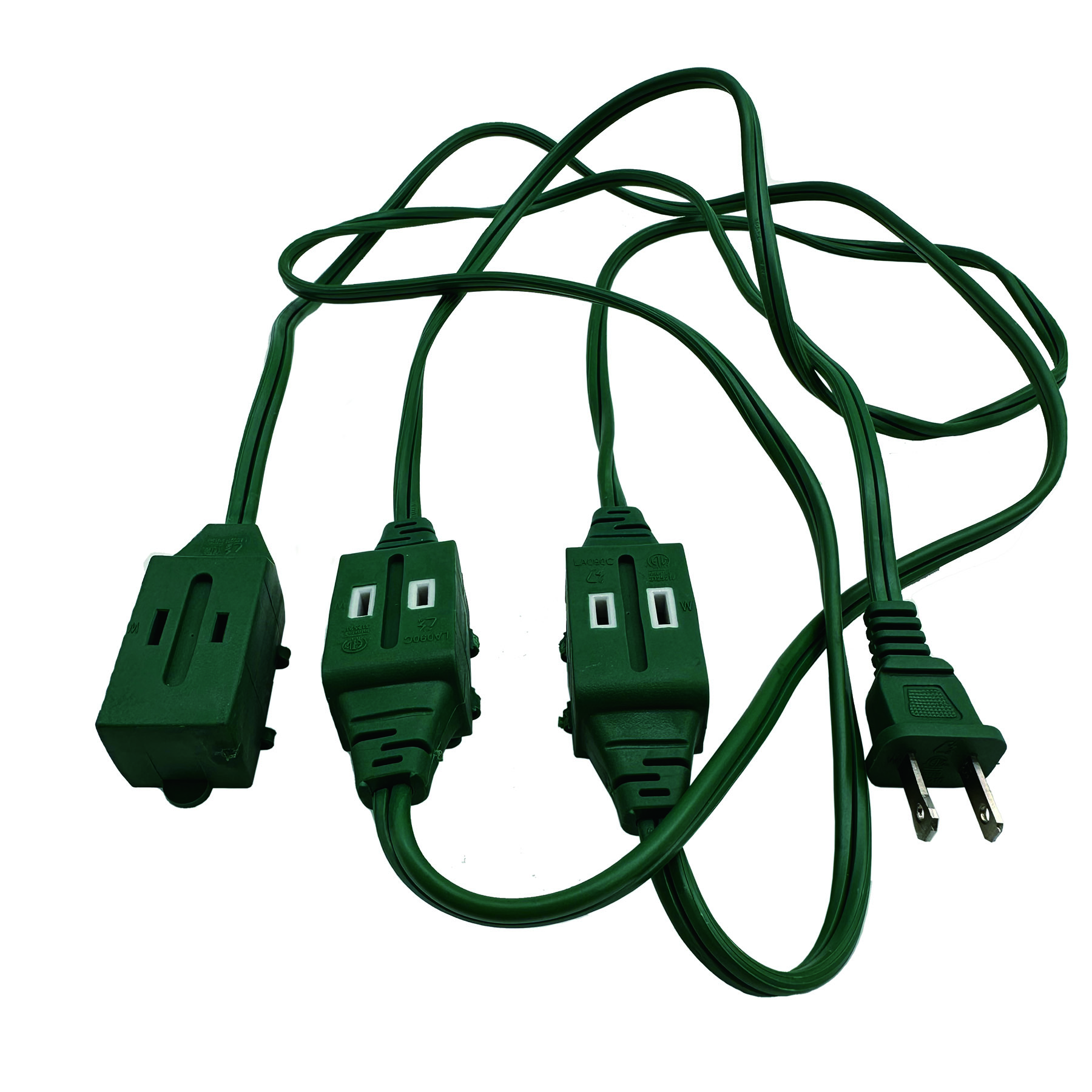 9-Outlet In-Line Indoor Extension Cord