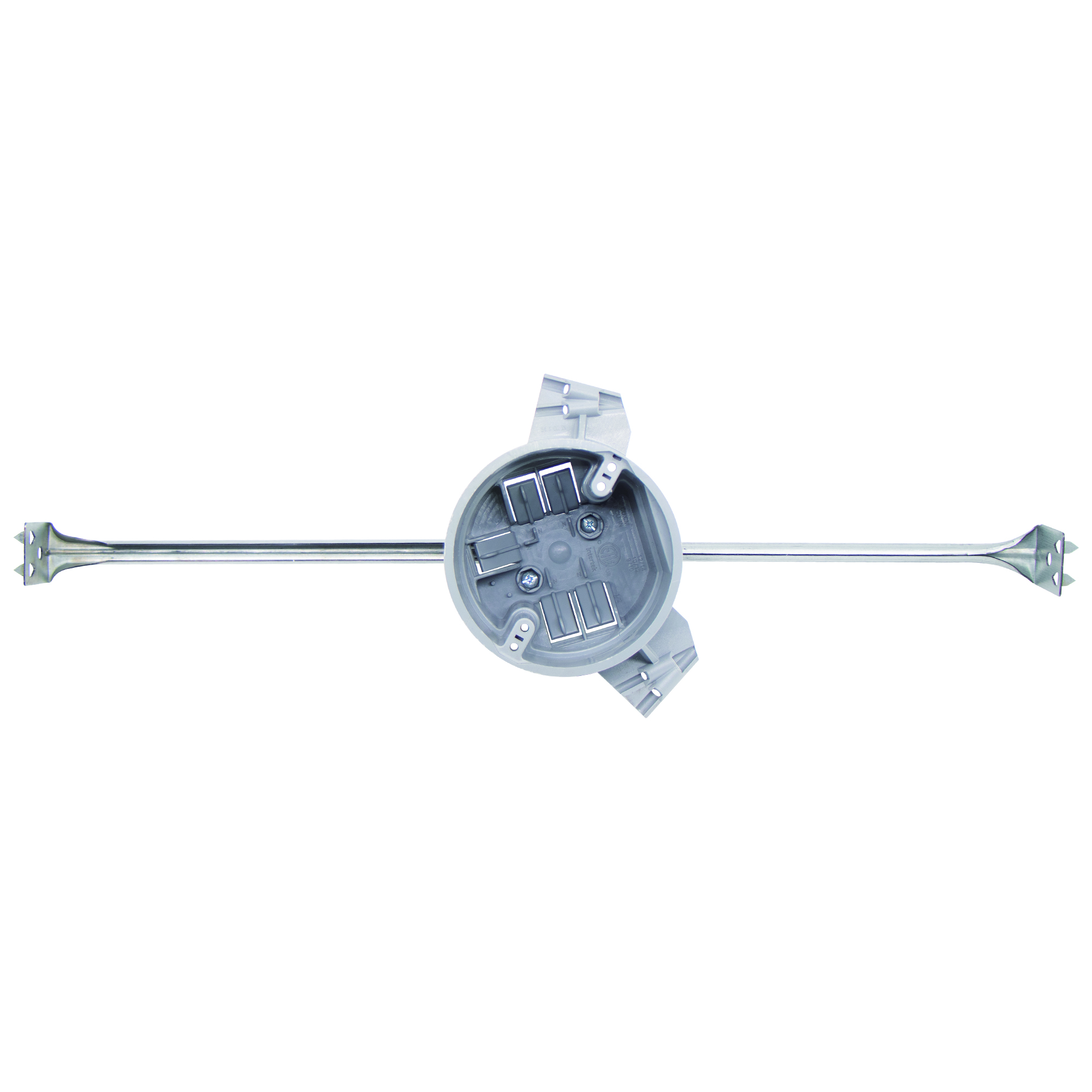 Round Heavy Duty PVC Electrical Ceiling Box With Hanger