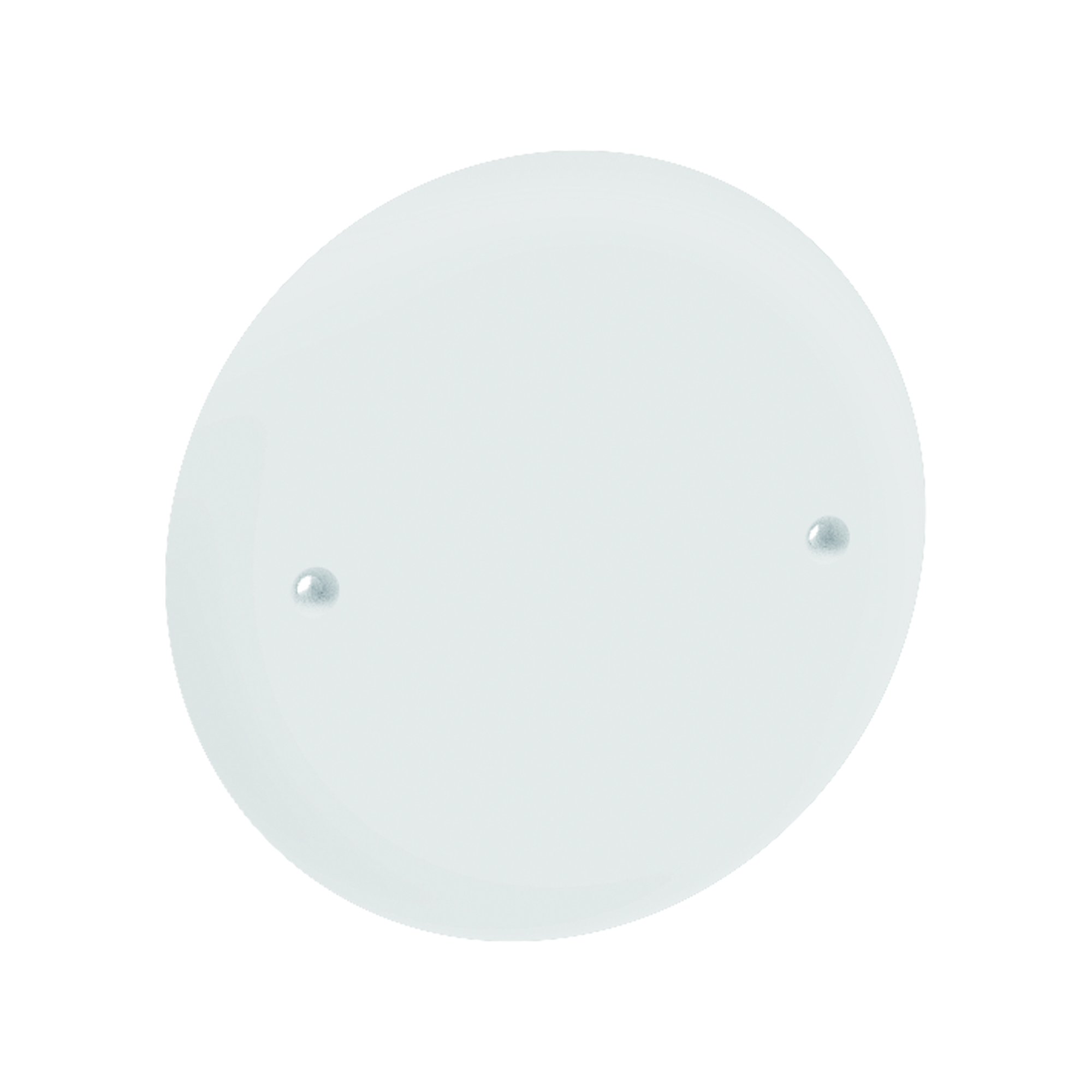 Round White PVC Box Cover