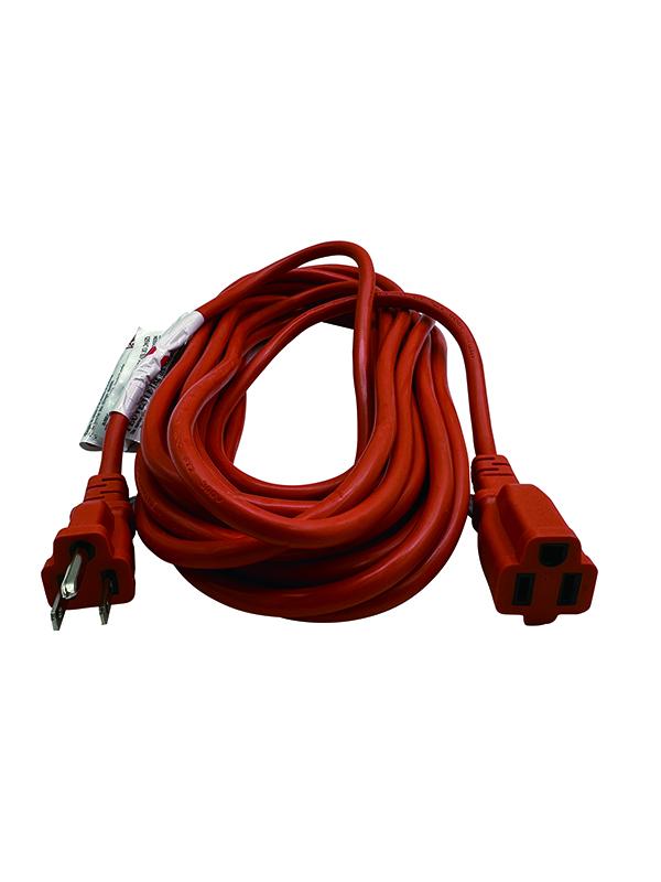 Light-Duty Orange Outdoor Extension Cord