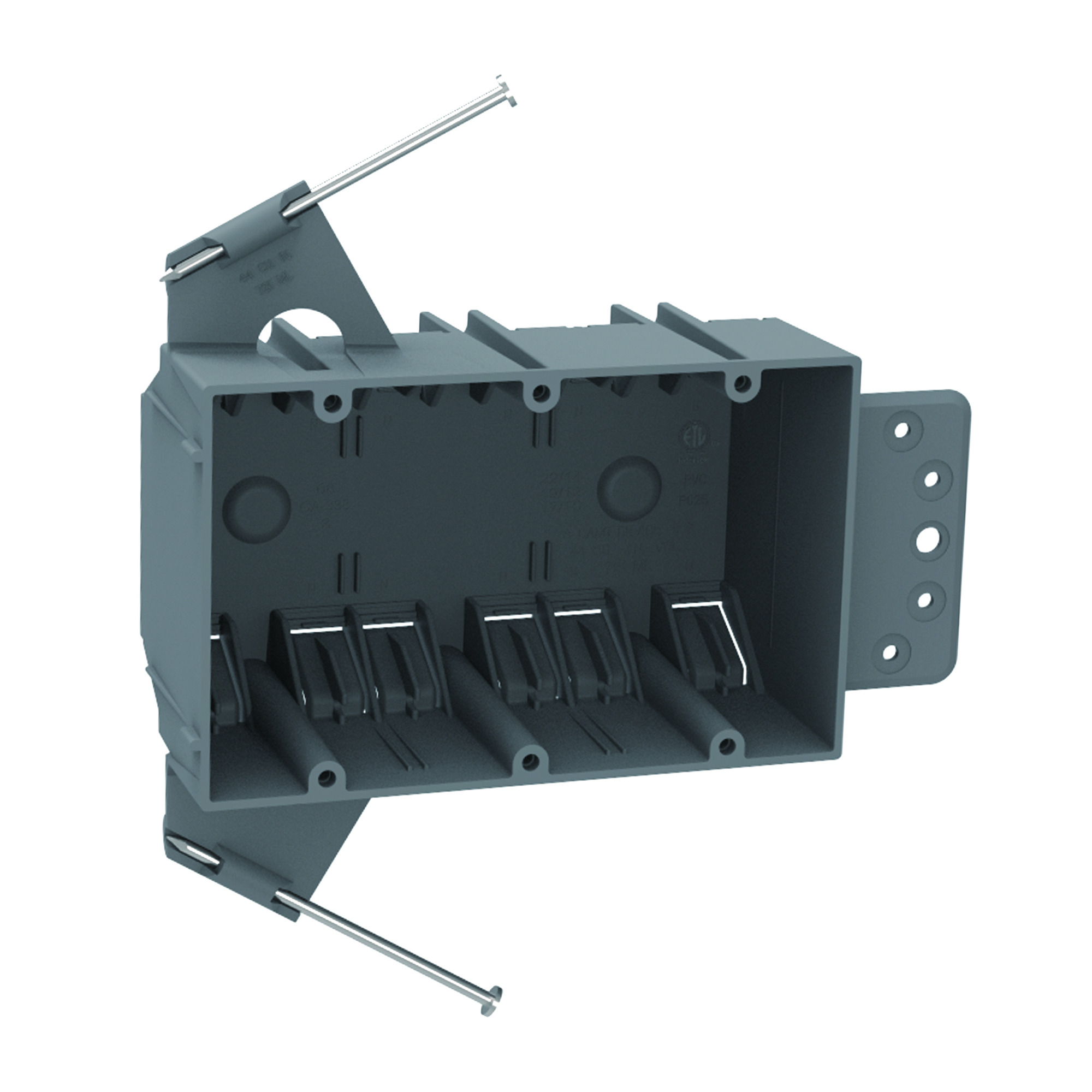 3-Gang New Work Electrical Outlet/Switch Box