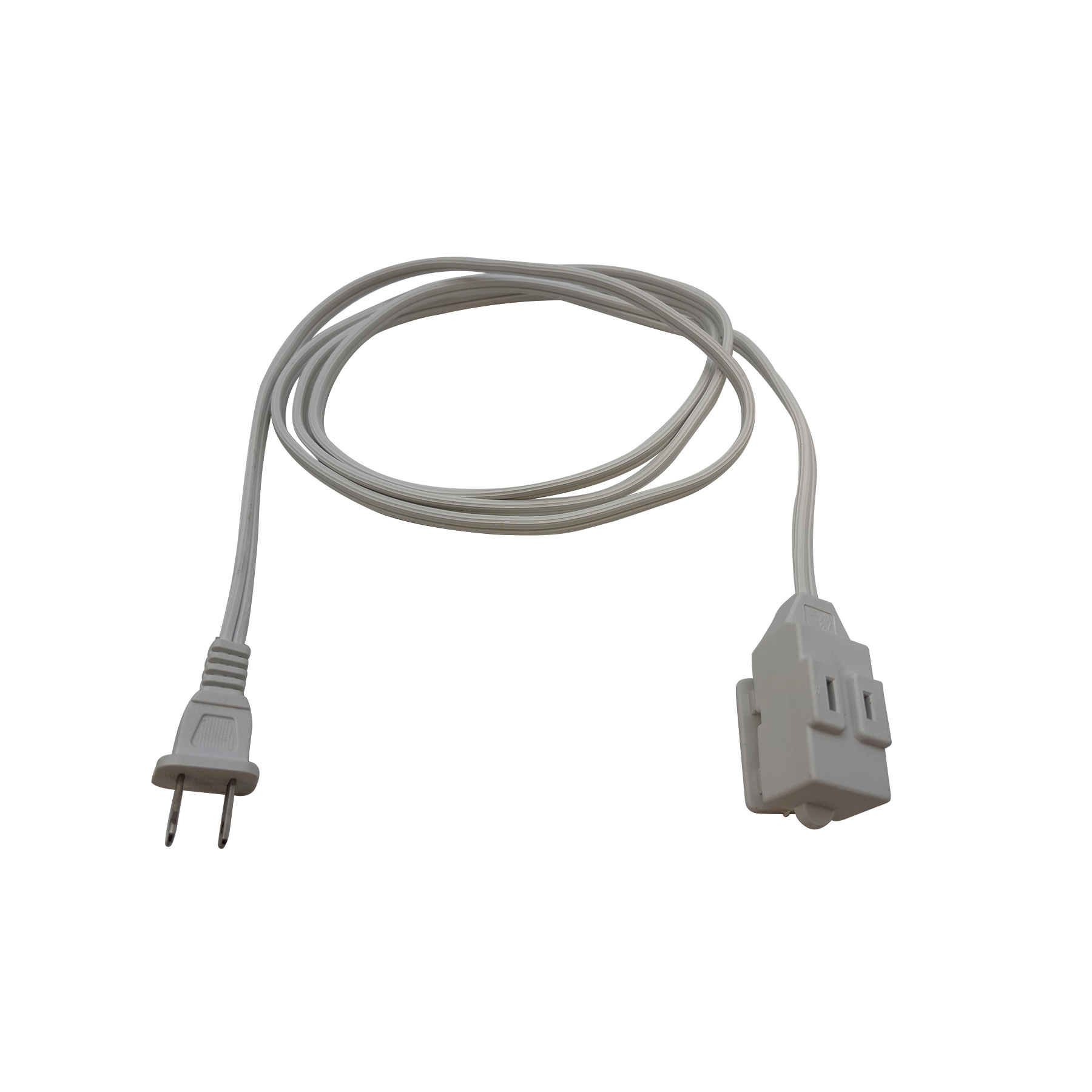 3-Outlet Light-Duty White Indoor Extension Cord