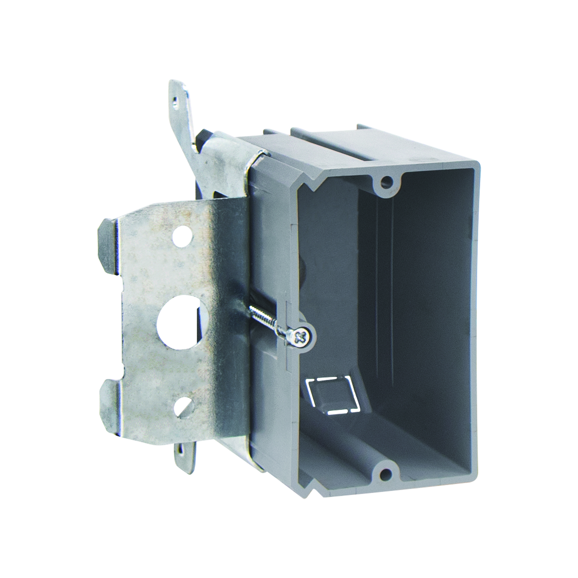 1-Gang Vertical Adjustable Electrical Outlet/Switch Box — 21 Cu.In.