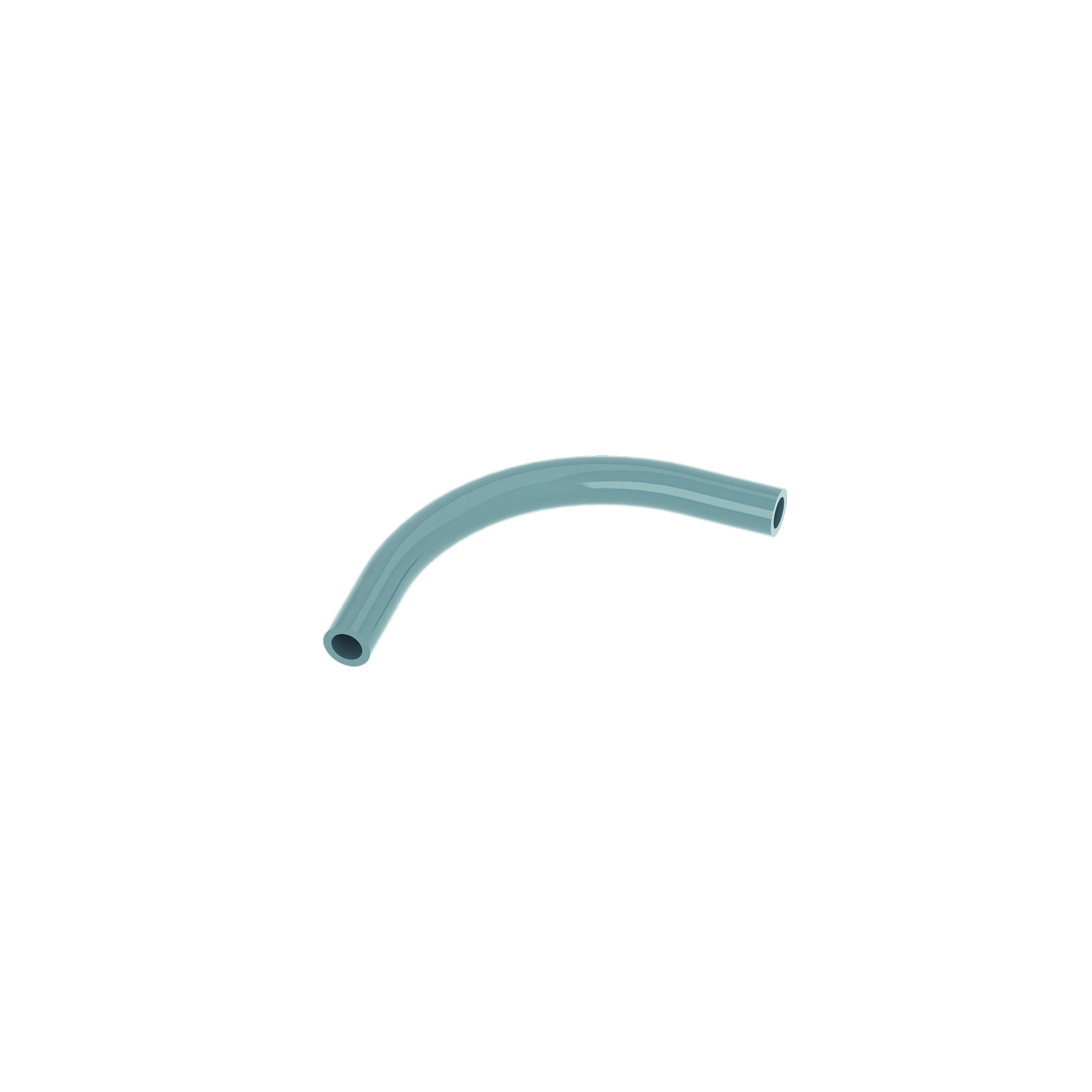 SCH80 90 DGR PLAIN — 1/2"